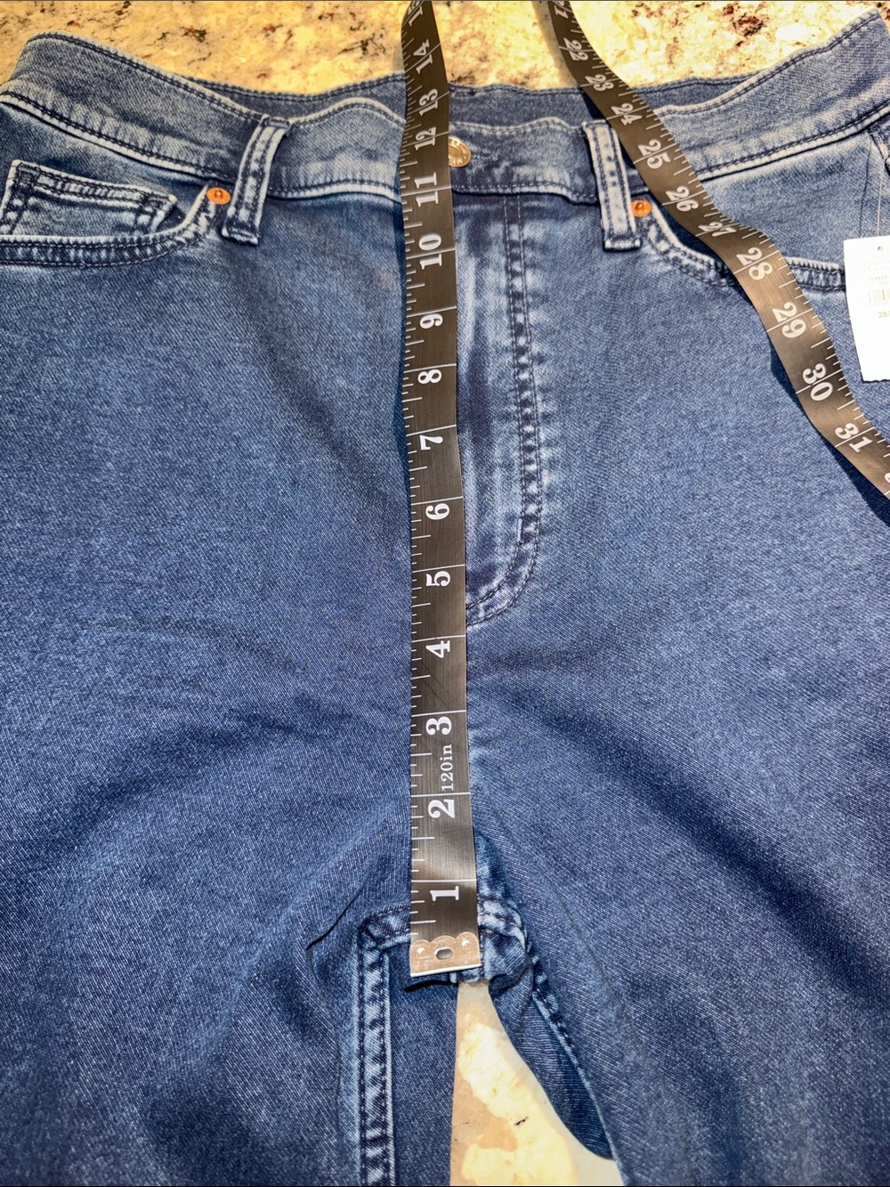 Gap Dark Wash Barrel Leg Denim Jeans - Picture 10 of 13